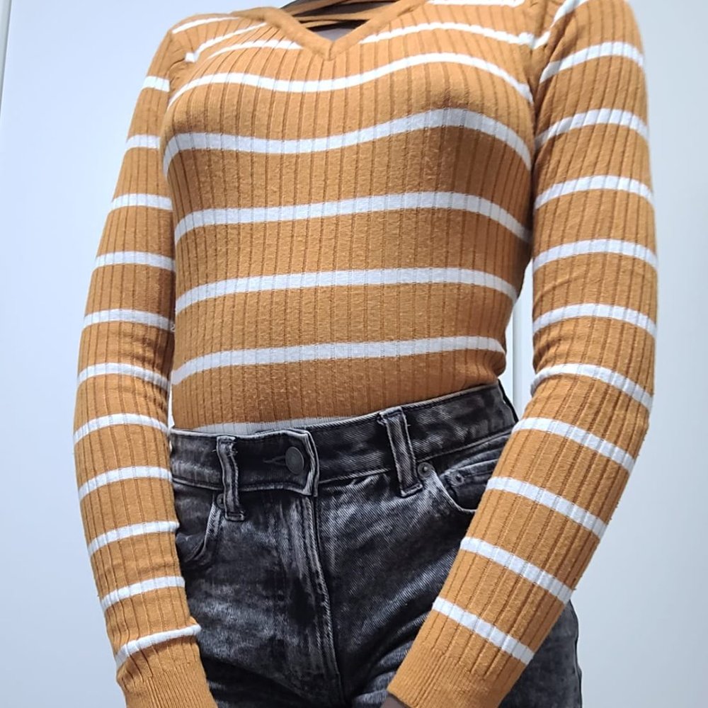 Printed long sleeves tee